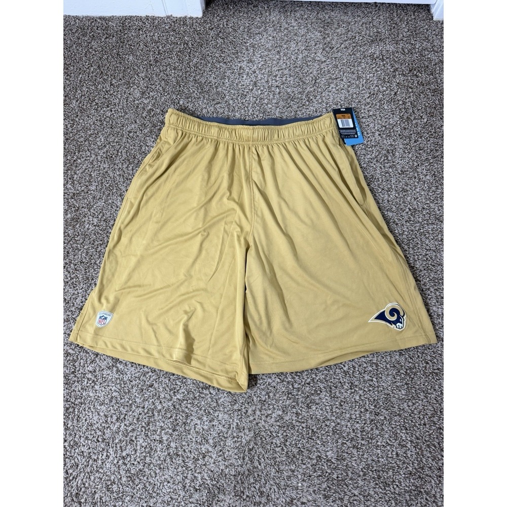 Men's NFL Nike Los Angeles Rams Team‎ / Player Issued Shorts Size 2XL NEW